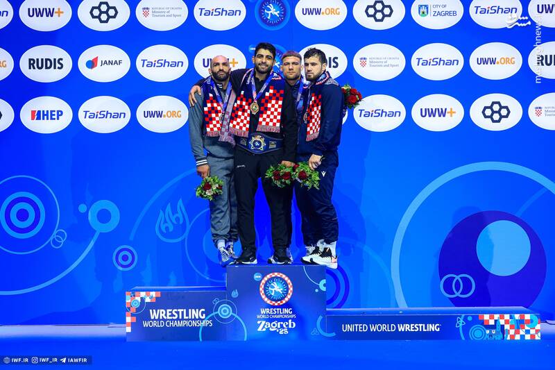 عکس/ رقابتهای کشتی فرنگی قهرمانی جهان در کرواسی