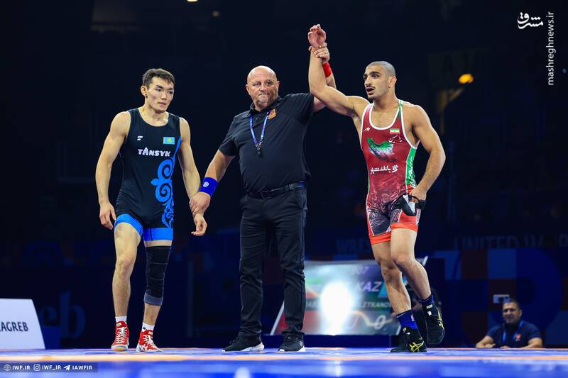 عکس/ رقابتهای کشتی فرنگی قهرمانی جهان در کرواسی