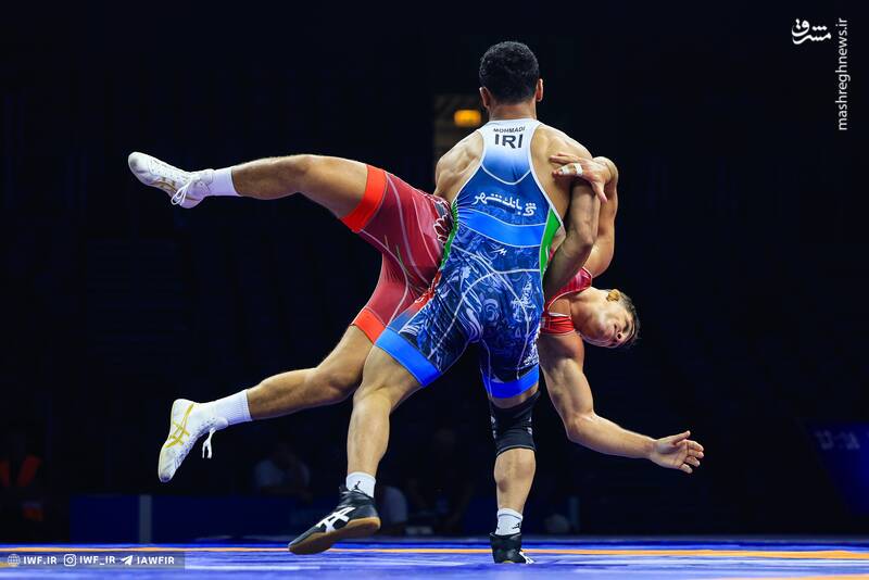 عکس/ رقابتهای کشتی فرنگی قهرمانی جهان در کرواسی