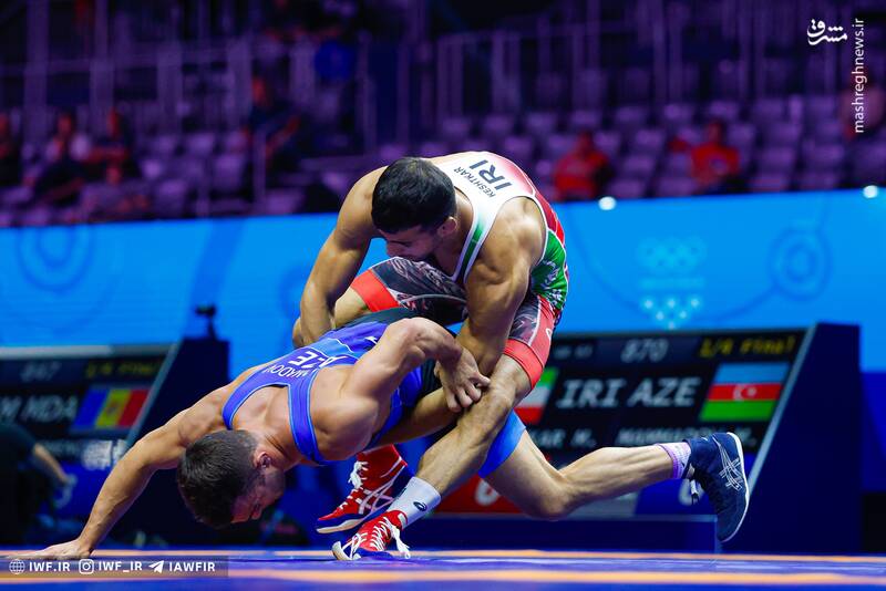 عکس/ رقابتهای کشتی فرنگی قهرمانی جهان در کرواسی