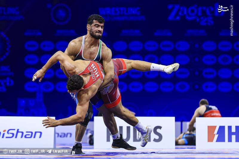 عکس/ رقابتهای کشتی فرنگی قهرمانی جهان در کرواسی