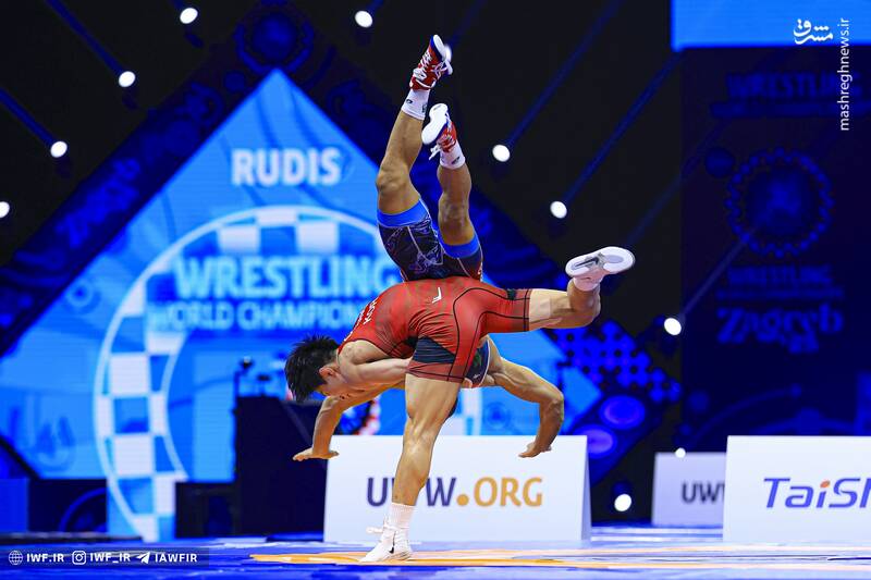 عکس/ رقابتهای کشتی فرنگی قهرمانی جهان در کرواسی