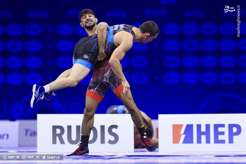 عکس/ رقابتهای کشتی فرنگی قهرمانی جهان در کرواسی