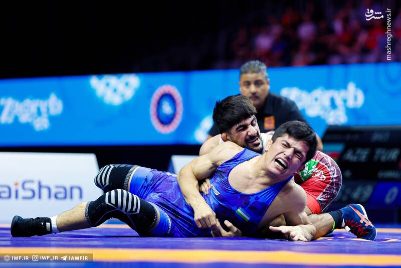 عکس/ رقابتهای کشتی فرنگی قهرمانی جهان در کرواسی