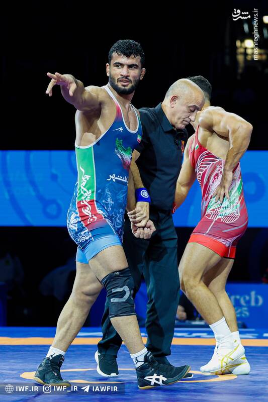 عکس/ رقابتهای کشتی فرنگی قهرمانی جهان در کرواسی