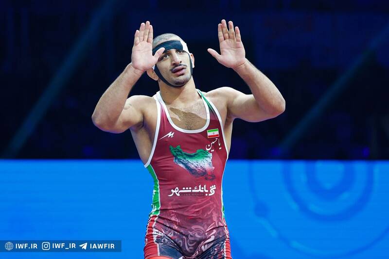 دانيال،مدال،طلا،سهرابي،كشتي،ماهيانه،قهرماني،حقوق،ايران،ناداو ...