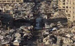 باریکه غزه قبل و بعد از جنگ