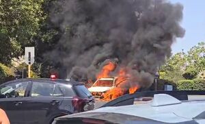 انفجار خودرو در کرمیئل در اراضی اشغالی