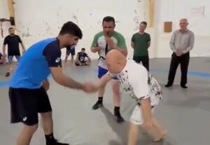 فیلم/ سعید اسماعیلی مدال طلای اصلی‌اش را اینجا گرفت