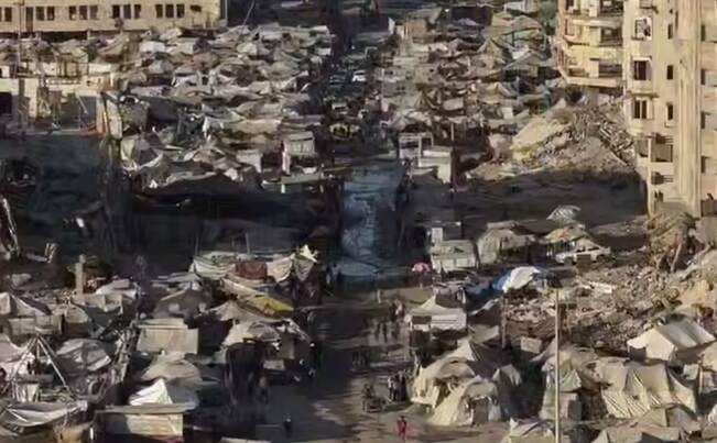 باریکه غزه قبل و بعد از جنگ