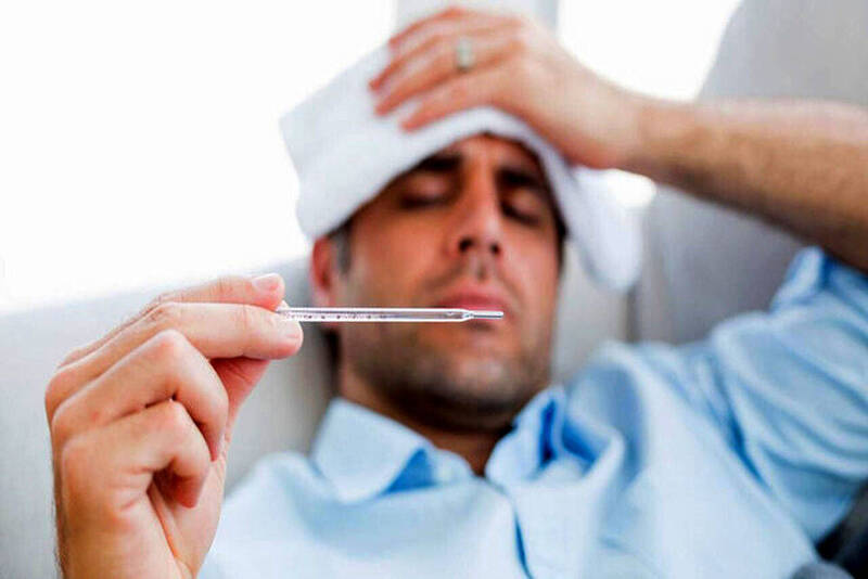 سرماخوردگي،آنفلوانزا،بيماري،علائم،بدن،فصل،همراه،الريه،مبتلاي ...
