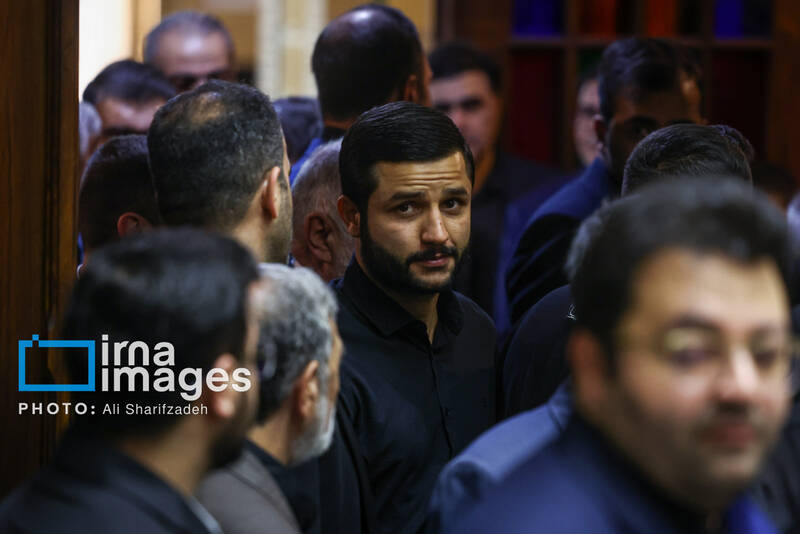 عکس/ مراسم ترحیم مادر «غلامعلی حداد عادل»