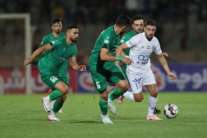 استقلال برابر شمسآذر هم پیروز نشد/ پنجمین تساوی شمس آذر در لیگ برتر +فیلم