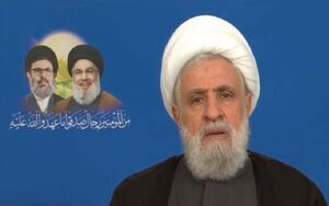 فیلم/ نعیم‌ قاسم: شهید نصرالله مقاومت را به پیروزی‌های بزرگ رساند