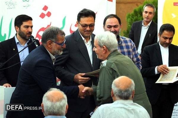 برگزاری آئین غبارروبی مزار شهدای امامزاده علی اکبر (ع)+ تصاویر