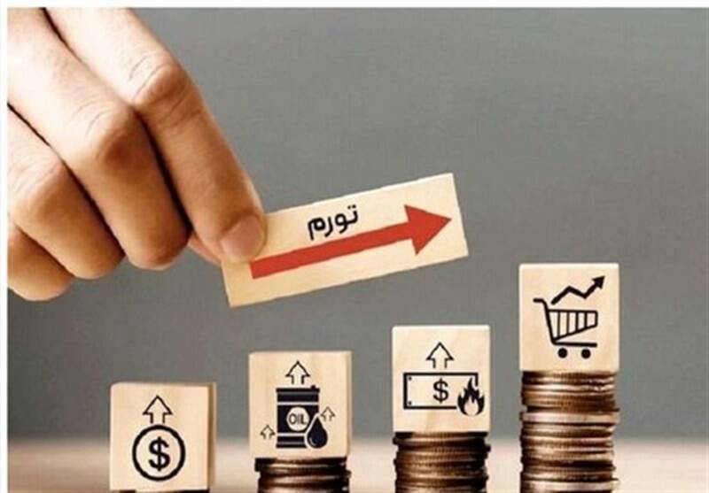 درصد،ماه،تورم،نقطه