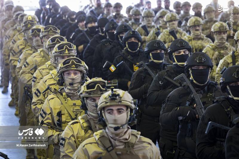 رونمایی از تجهیزات انفرادی یگان ویژه فاتحین+ عکس