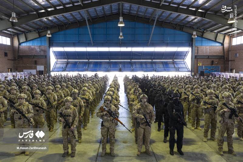 رونمایی از تجهیزات انفرادی یگان ویژه فاتحین+ عکس