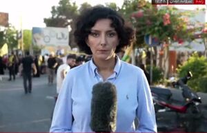 بهت و حیرت خبرنگار ارشد BBC از حضور مردم در مراسم سالگرد شهید نصرالله!