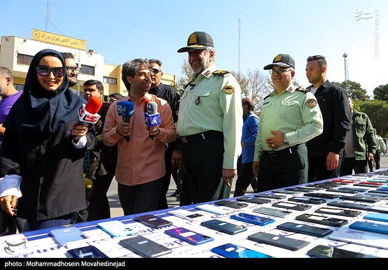 عکس/ دستگیری ۲۷۰ سارق و مالخر تهران