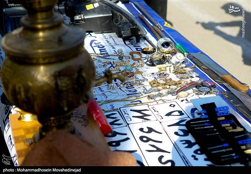 عکس/ دستگیری ۲۷۰ سارق و مالخر تهران