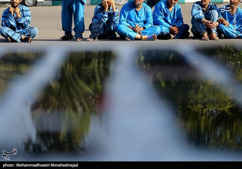 عکس/ دستگیری ۲۷۰ سارق و مالخر تهران
