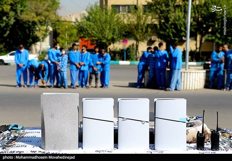 عکس/ دستگیری ۲۷۰ سارق و مالخر تهران