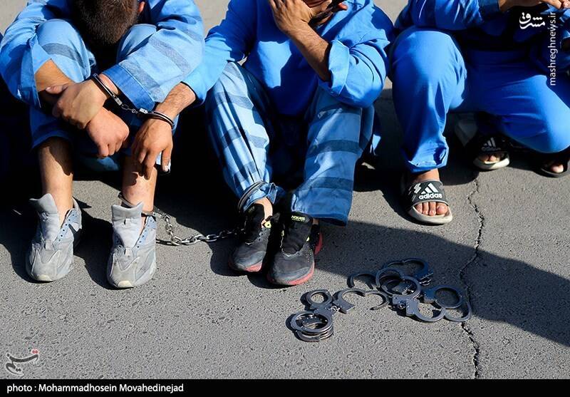 عکس/ دستگیری ۲۷۰ سارق و مالخر تهران