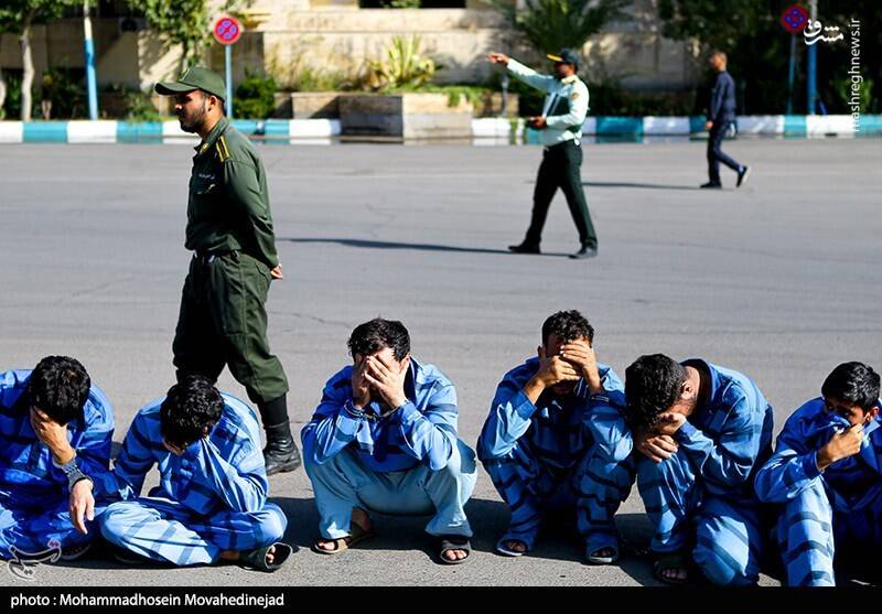 عکس/ دستگیری ۲۷۰ سارق و مالخر تهران