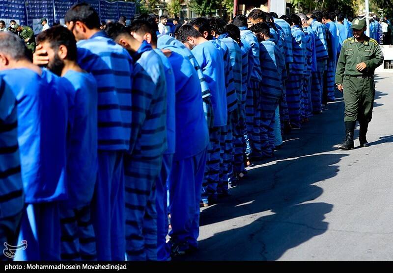 عکس/ دستگیری ۲۷۰ سارق و مالخر تهران