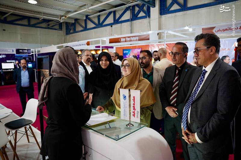 بازدید سخنگوی دولت از نمایشگاه الکامپ
