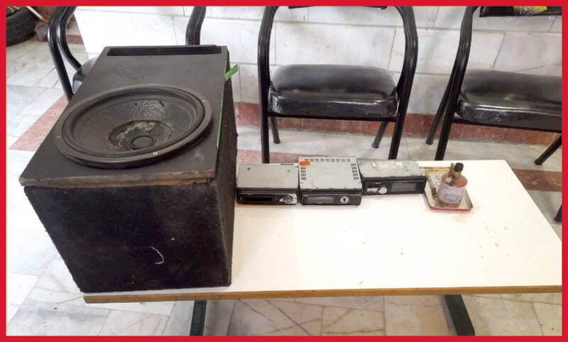 دستگیری دزد قطعات خودروها در لانه سیاه +عکس