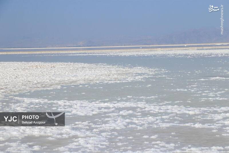 عکس/ نفسهای آخر دریاچه ارومیه