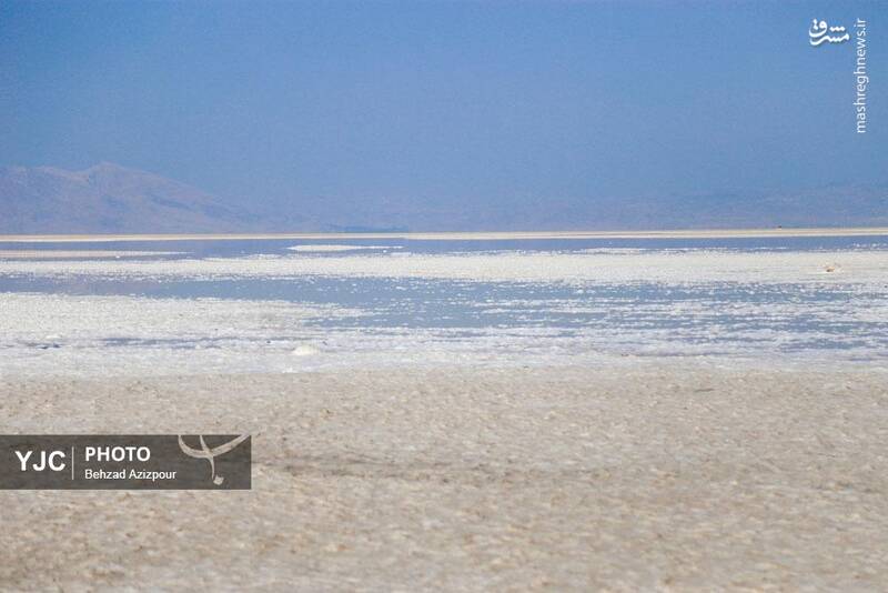 عکس/ نفسهای آخر دریاچه ارومیه