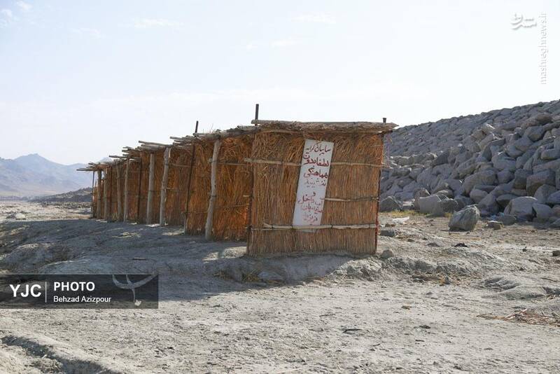 عکس/ نفسهای آخر دریاچه ارومیه