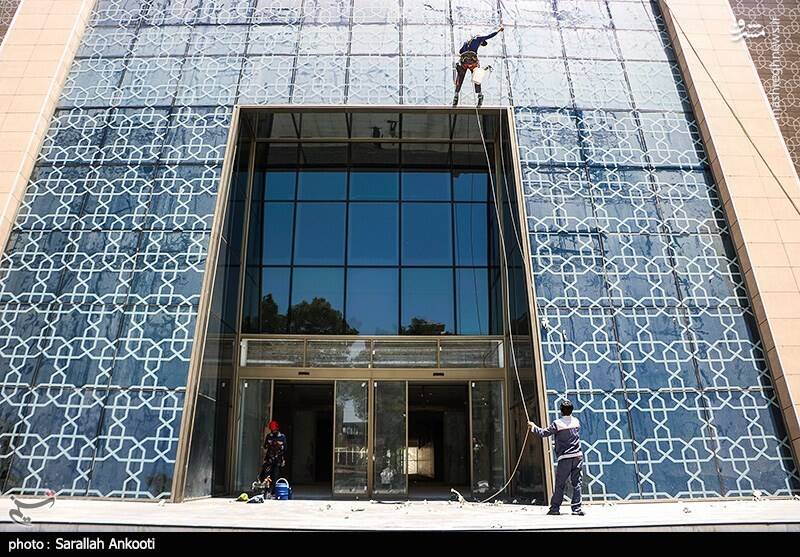 عکس/ کار در ارتفاع