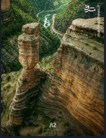 مناره زیبا در کوههای کوهدشت لرستان