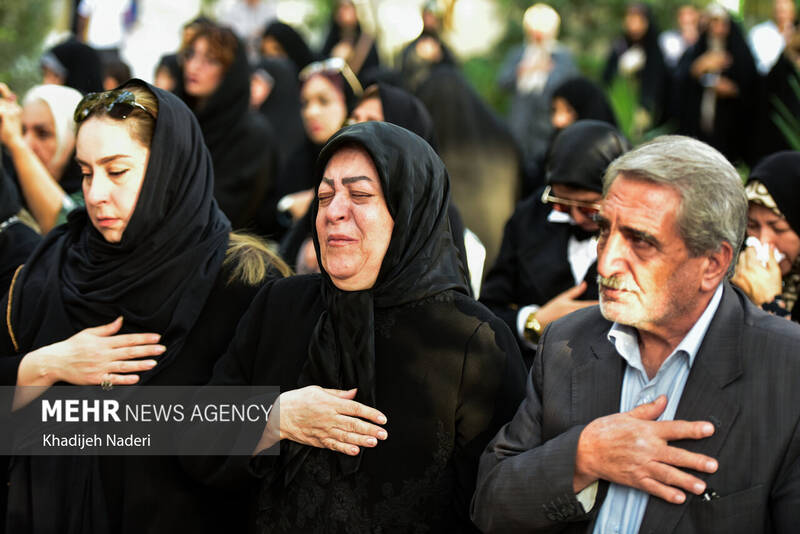 مراسم چهلمین روز درگذشت استاد محمود فرشچیان در اصفهان