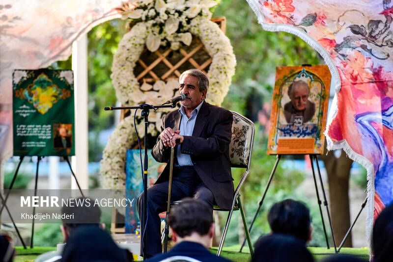 مراسم چهلمین روز درگذشت استاد محمود فرشچیان در اصفهان