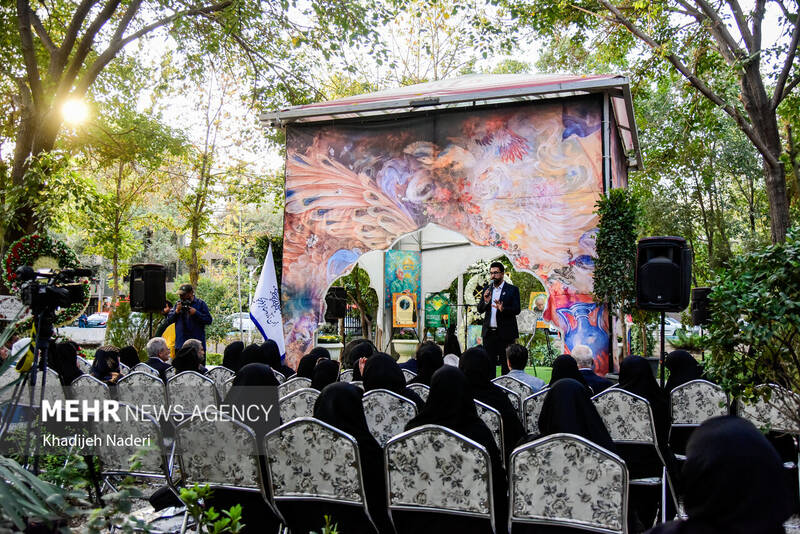 مراسم چهلمین روز درگذشت استاد محمود فرشچیان در اصفهان