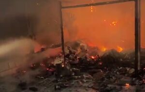 به آتش کشیدن خانه فلسطینی‌ها در نابلس