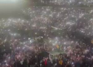 کنسرتی علیه سکوت؛ دریای نور برای غزه!+ فیلم