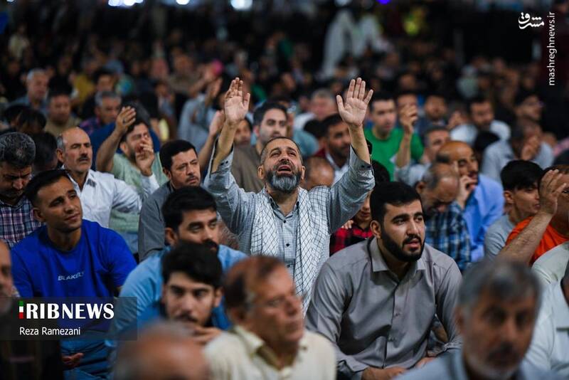 عکس / حال هوای مسجد جمکران در شب میلاد امام حسن عسکری (ع) 8
