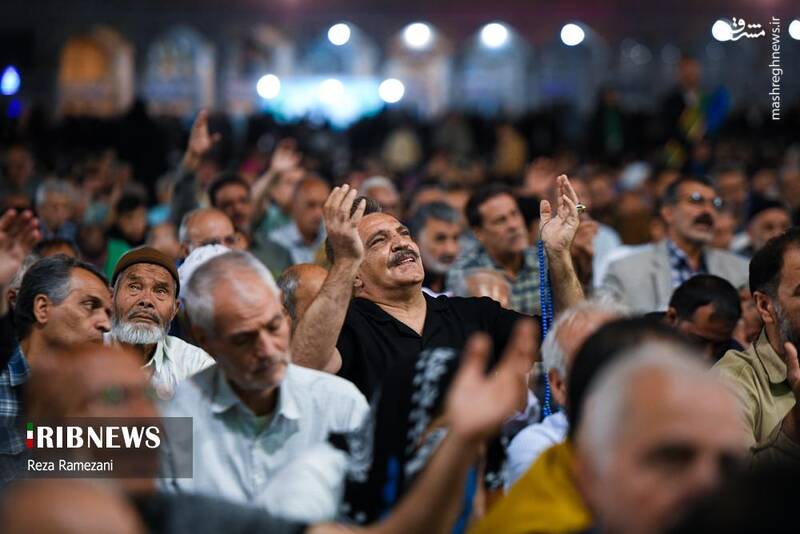 عکس / حال هوای مسجد جمکران در شب میلاد امام حسن عسکری (ع) 7