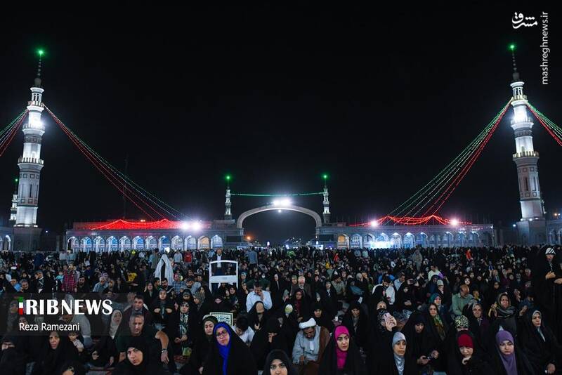 عکس / حال هوای مسجد جمکران در شب میلاد امام حسن عسکری (ع) 6
