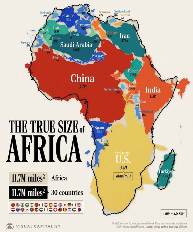 قاره آفریقا چند کشور را در خود جای می دهد؟+ عکس