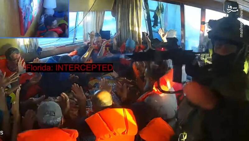 رژیم صهیونیستی تمام کشتیهای کاروان صمود را توقیف کرد/ فعالان کاروان شکست حصر غزه توسط نظامیان اشغالگر دستگیر شدند/ اعتراضات جهانی گسترده در پی تجاوز رژیم اسرائیل به کاروان حامل کمکهای بشر دوستانه + عکس و فیلم