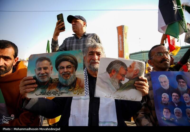 عکس/ نخستین سالگرد شهادت شهیدان سید حسن نصرالله و سید هاشم صفیالدین