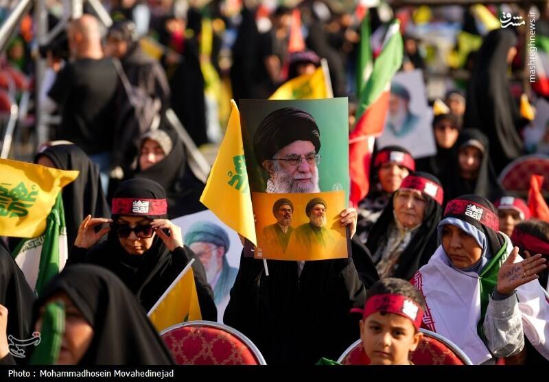 عکس/ نخستین سالگرد شهادت شهیدان سید حسن نصرالله و سید هاشم صفیالدین