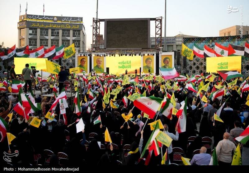 عکس/ نخستین سالگرد شهادت شهیدان سید حسن نصرالله و سید هاشم صفی‌الدین